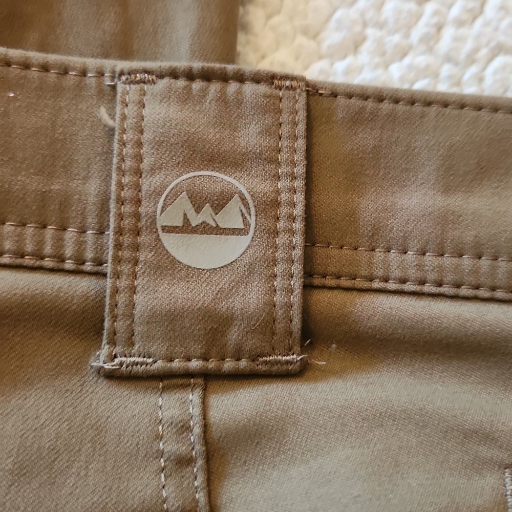 Wrangler Outdoor Performance Flex Fit Duo Dry Straight Leg Khaki Pants Gorpcore - Picture 12 of 12